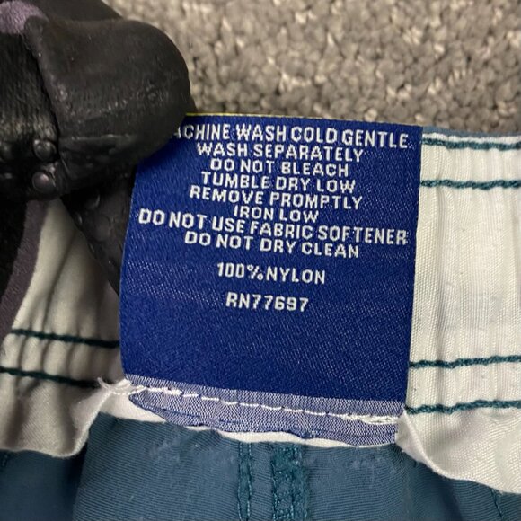 AFTCO Original Fishing Shorts Men's 42 Slate Gray Blue Nylon 8" Hiking Outdoor - Picture 8 of 13